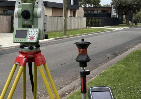 Topographic land surveys in Geelong