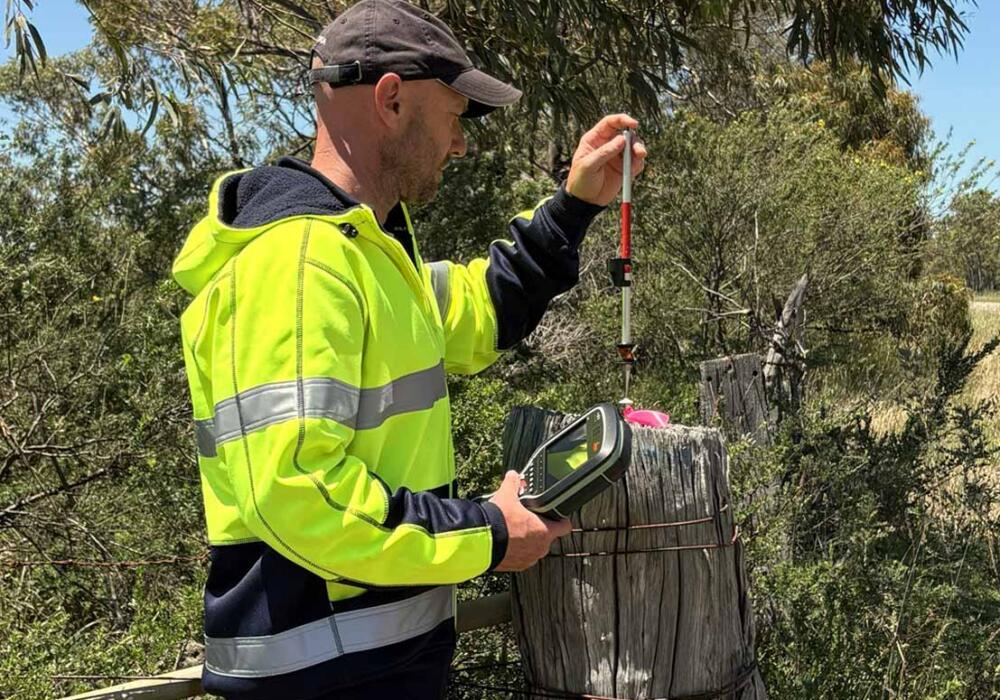 Title re-establishment survey in Geelong